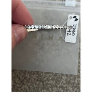 Sahira‎ Jewelry Design Silver Tone Tennis Bracelet Rhinestone Sparkle